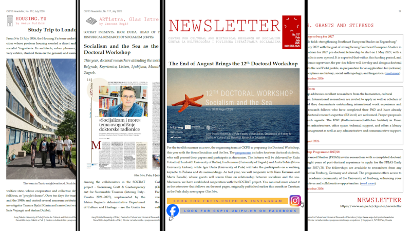 Newsletter, srpanj 2026.