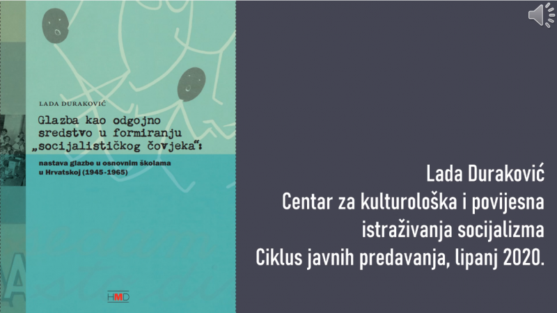 Predavanje CKPIS-a: Lada Duraković,...