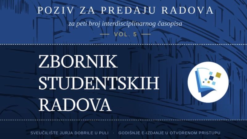 Poziv za predaju radova — Zbornik...